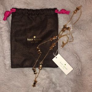 Kate Spade long chain necklace